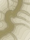 Abstract topographic map. Vector Royalty Free Stock Photo