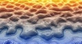 Abstract Topography Contour Lines Background - 3D Rendered Topographic Map Royalty Free Stock Photo