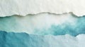 Abstract torn paper texture with a soft blue and white gradient. Generative AI Royalty Free Stock Photo