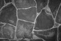 Abstract traditional stone wall pavement texture background. Bumpy textured stonewall made from flagstone and slabstone Royalty Free Stock Photo