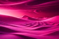 Abstract Transformation: A Vibrant Journey through Magenta-Pink Satin Texture with Unpredictable & Chaotic Folds with Generative A