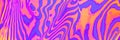 neon colored purple psychedelic fluorescent striped zebra banner background