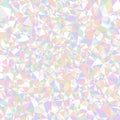 Abstract triangle background. Colorful holographic design triangular vector pattern. Royalty Free Stock Photo
