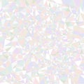 Abstract triangle background. Colorful holographic design triangular vector pattern.