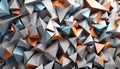 Abstract Triangle Background.- Modern Frame Contemporary concept Royalty Free Stock Photo