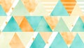 Abstract triangle geometric pattern, modern design, backdrop, Stock Photo, Generative AI Royalty Free Stock Photo