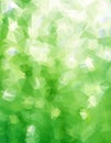 Abstract triangle green texture
