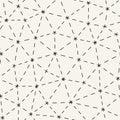 Abstract triangle minimal geometric grid dashed pattern background Royalty Free Stock Photo