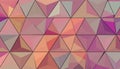 Abstract triangle pattern, geometric design, colorful triangles, pattern, abstract Generative AI Royalty Free Stock Photo