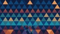Abstract triangle pattern with gradient effect over dark background Royalty Free Stock Photo