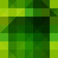 Abstract triangle and rectangle shape color mosaic background