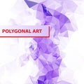 Abstract Triangle Shape Background layout for Web Royalty Free Stock Photo