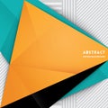 Abstract Triangle Shape Background Royalty Free Stock Photo