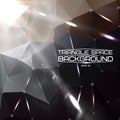 Abstract triangle space background with bright Royalty Free Stock Photo