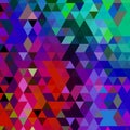 Triangled abstract Royalty Free Stock Photo