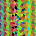 Triangled abstract Royalty Free Stock Photo