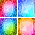 Abstract triangles geometric background Royalty Free Stock Photo