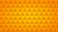 Abstract triangles pattern yellow colors, 3d render, computer graphics