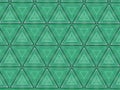 Abstract triangles textured green pattern Royalty Free Stock Photo