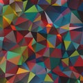 Abstract triangular background