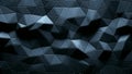 Abstract triangular crystalline background animation.