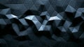 Abstract triangular crystalline background animation.