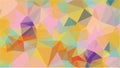 Abstract colorful triangular geometrical background. Geo triangle card.