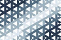Abstract triangular grid in blue navy soft tones, forming a structured geometric pattern with a modern and contemporary look. Royalty Free Stock Photo