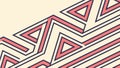 Abstract Triangular Pattern Ã¢â¬\' Dynamic Geometric Motif Vector Art, vector design Generative AI Royalty Free Stock Photo