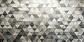 Abstract triangular pattern wall texture featuring subtle color variations and depth. Generative AI Royalty Free Stock Photo
