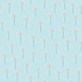 Abstract tropical palm tree seamless pattern. Tropic backdrop. Contemporary modern trendy vector illustration Royalty Free Stock Photo