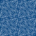 Geometric tessellating seamless pattern background. Vector repeating line texture. Royalty Free Stock Photo