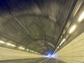Abstract tunnel trajectory wide angle