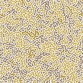 Abstract turing seamless background. Camouflage pattern. Abstract background with glitter gold. Royalty Free Stock Photo