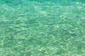 Abstract turquoise sea water surface Royalty Free Stock Photo