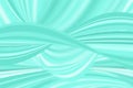 Abstract turquoise striped Background. Pastel sunbaked mint pattern. Trendy pastel monochrome banner template Royalty Free Stock Photo