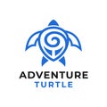 Abstract Turtle logo design inspirations