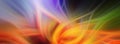 Abstract Twirl Banner Background