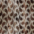 Abstract twisting pattern - seamless background - wood texture