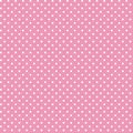 Abstract two tone geometric seamless pattern Delicate white polka dots isolated on a light pink background Royalty Free Stock Photo