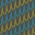 Abstract Ukrainian Background. Seamless Geometric Pattern
