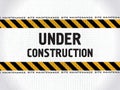 Abstract under construction background