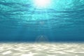 Abstract under sea background. Royalty Free Stock Photo