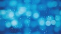 blue blurry underwater bokeh Royalty Free Stock Photo