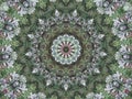 Abstract unique kaleidoscope background. Beautiful kaleidoscope seamless pattern.