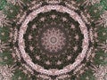 Abstract unique kaleidoscope background. Beautiful kaleidoscope seamless pattern.