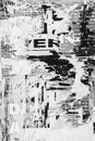 Abstract urban background. Old ripped torn posters texture background Royalty Free Stock Photo