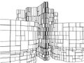 Abstract Urban City Building Vector 113