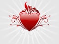 Abstract Valentine Heart Background Royalty Free Stock Photo