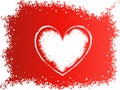Abstract Valentine Heart Background Royalty Free Stock Photo